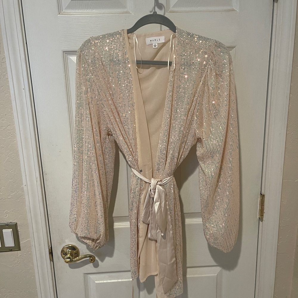 Sequin Robe - image 2